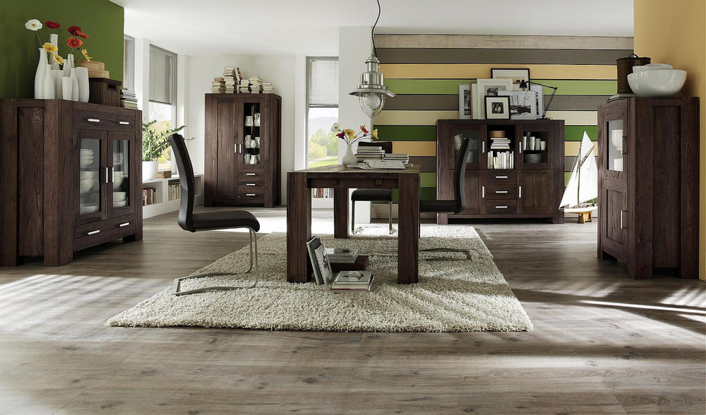 
                  
                    Highboard Eiche massiv Räucheröl-Optik Braxton
                  
                