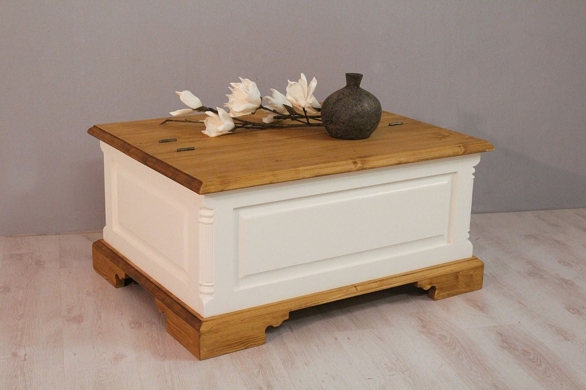 
                  
                    Tischtruhe Fichte massiv Usedom - 0950-810723
                  
                