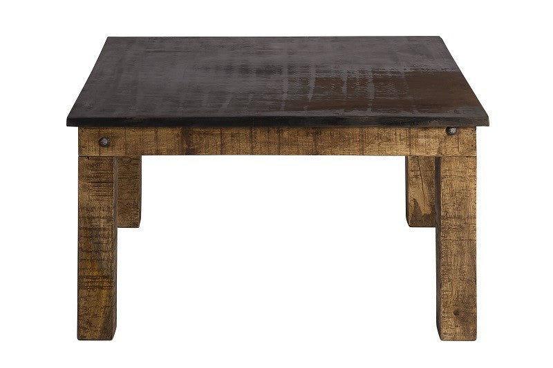 
                  
                    Couchtisch 80 x 80 Altholz massiv recycelt multifarbig Ceylon
                  
                