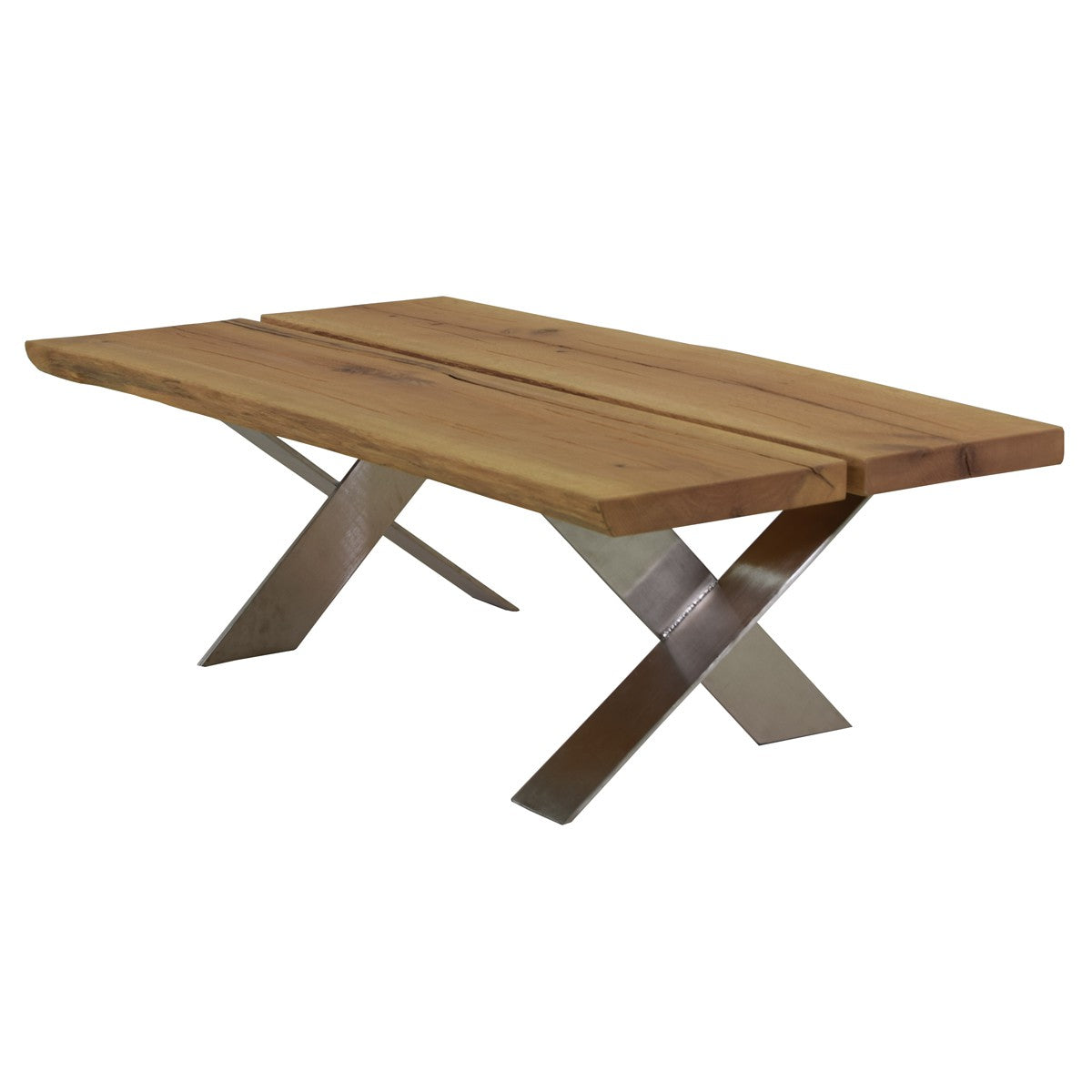 
                  
                    Couchtisch Eiche massiv 120 x 70 cm Milton
                  
                