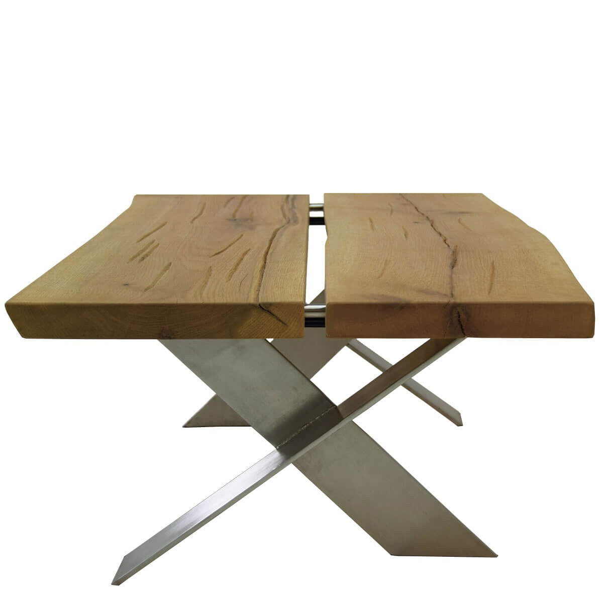 
                  
                    Couchtisch Eiche massiv 120 x 70 cm Milton
                  
                