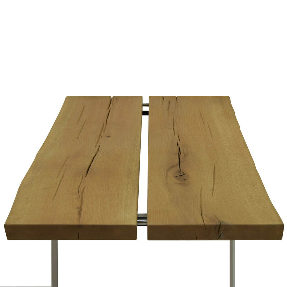 
                  
                    Couchtisch Eiche massiv 120 x 70 cm Oshawa
                  
                