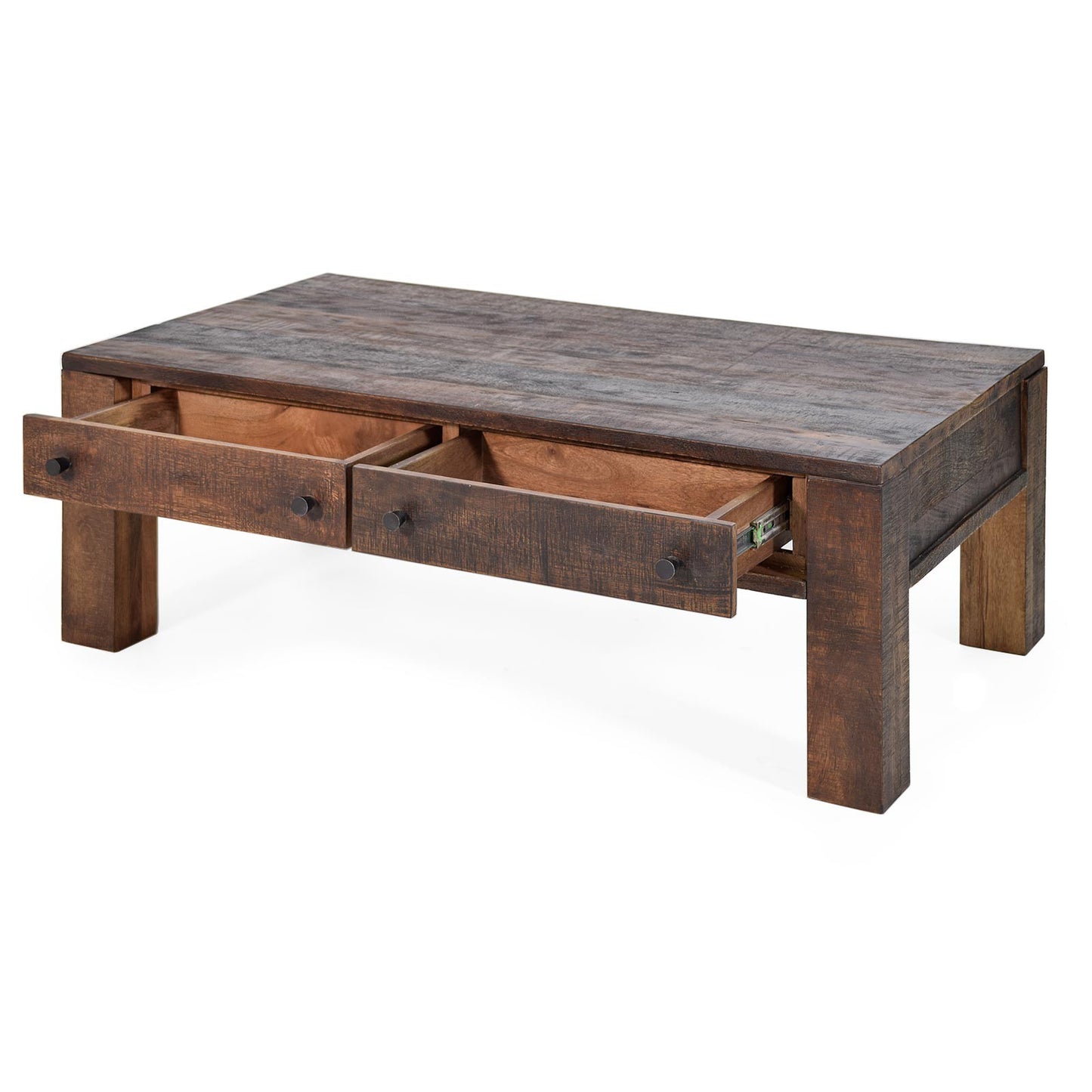 
                  
                    Couchtisch Mango massiv Retro Vintagelook 130 x 70 Kumasi
                  
                
