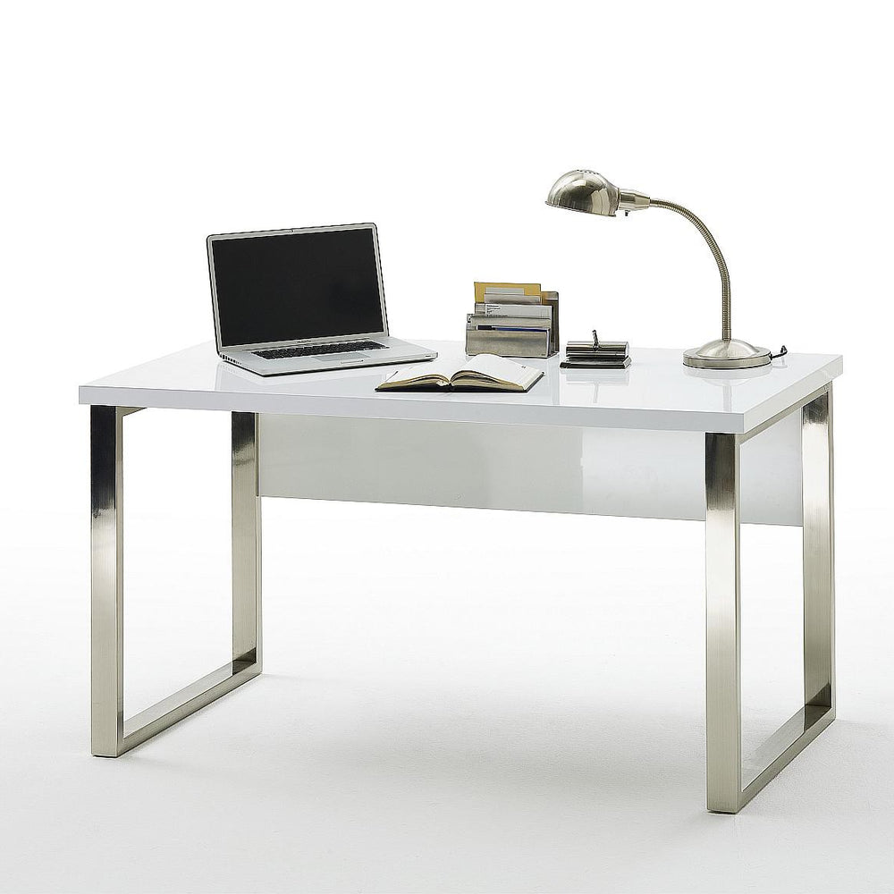 Sydney Office Schreibtisch - Hochglanz weiß lackiert - 9811-40121CW5
