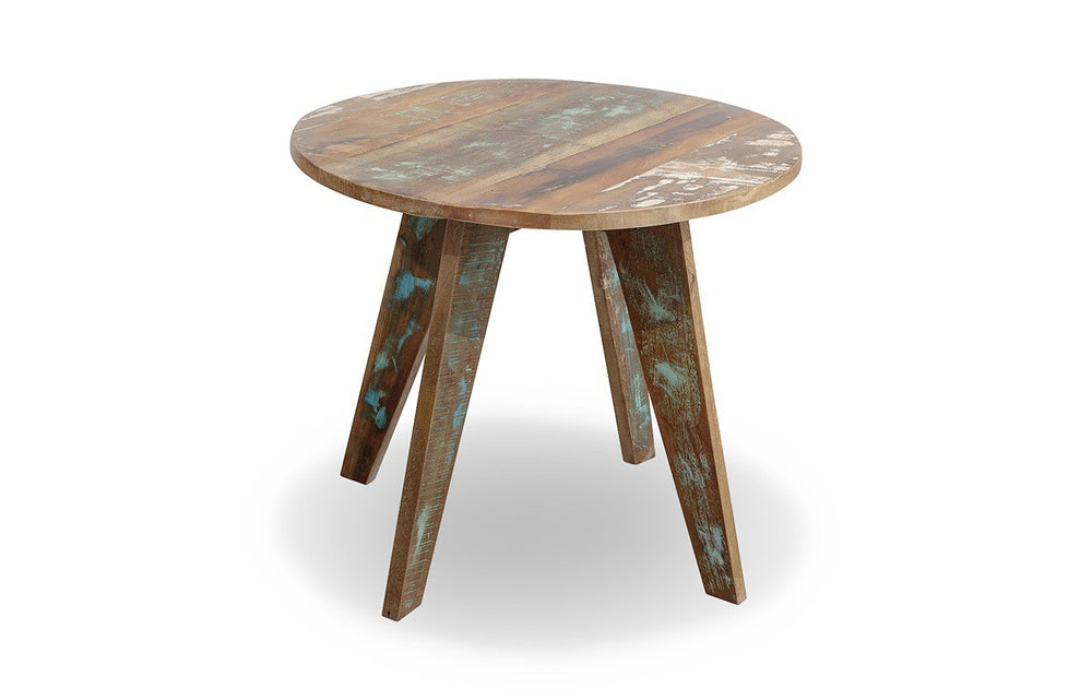 Beistelltisch Recycel Holz massiv Used-Look Malmö