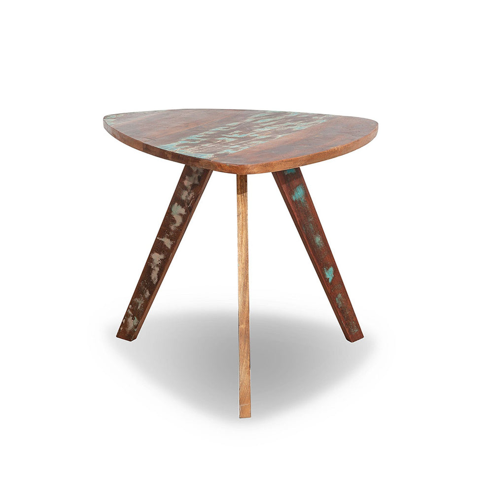 Beistelltisch Recycel Massivholz Used-Look Shabby Chic - Malmö