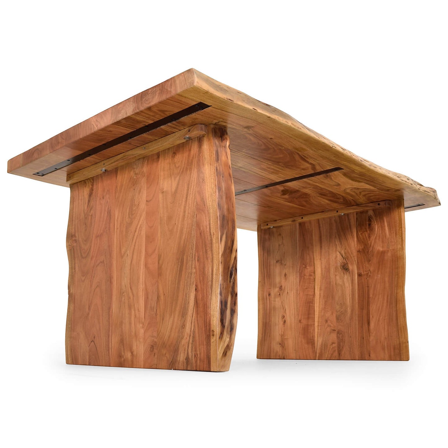 
                  
                    Esstisch 160 x 100 cm Akazie massiv mit Baumkante - Natural Shape
                  
                