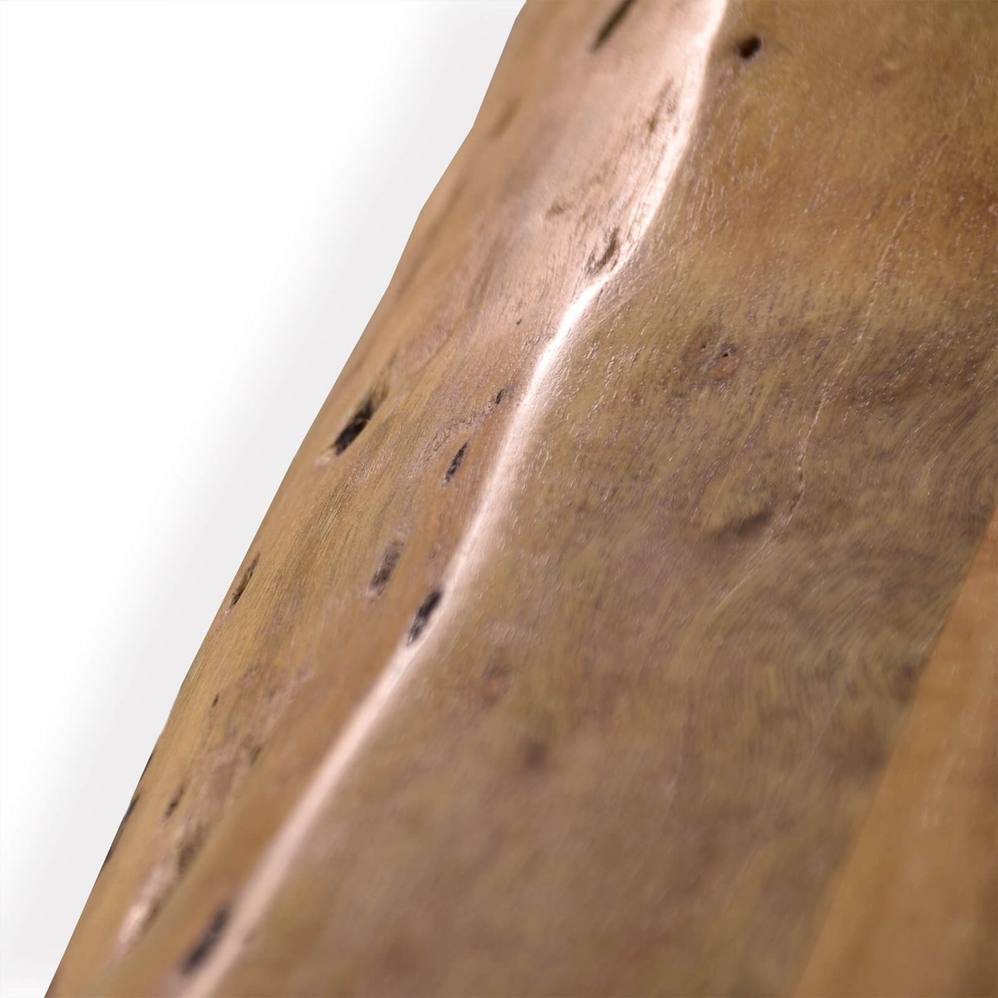 
                  
                    Esstisch 160 x 100 cm Akazie massiv mit Baumkante - Natural Shape
                  
                