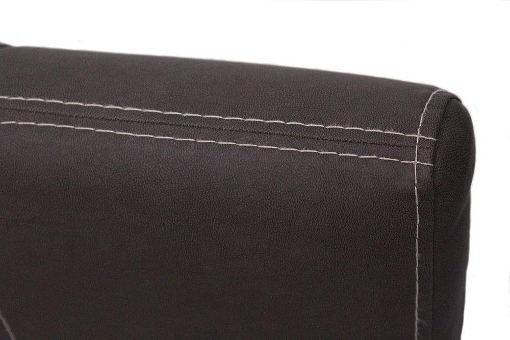 
                  
                    Polsterstuhl Struktur-Lederoptik Braun Fanny
                  
                