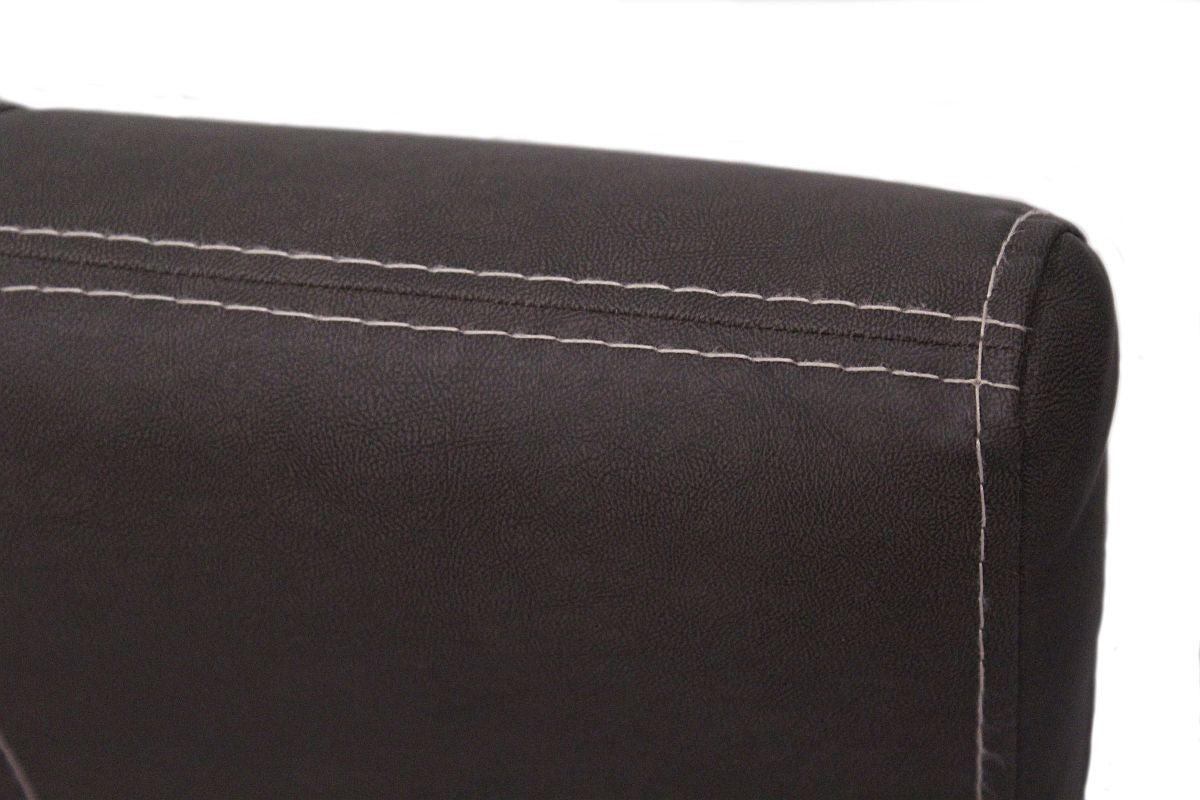 
                  
                    Polsterstuhl Struktur-Lederoptik Braun Fanny
                  
                