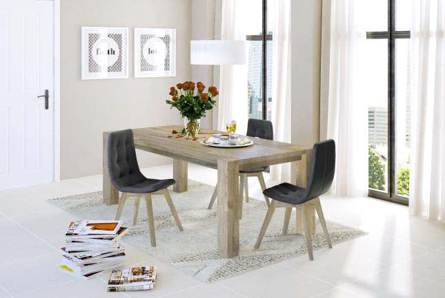 
                  
                    Esstisch Akazie massiv MacamTeak-Optik180 x 95 cm Figo
                  
                