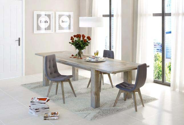 
                  
                    Esstisch Akazie massiv MacamTeak-Optik180 x 95 cm Figo
                  
                