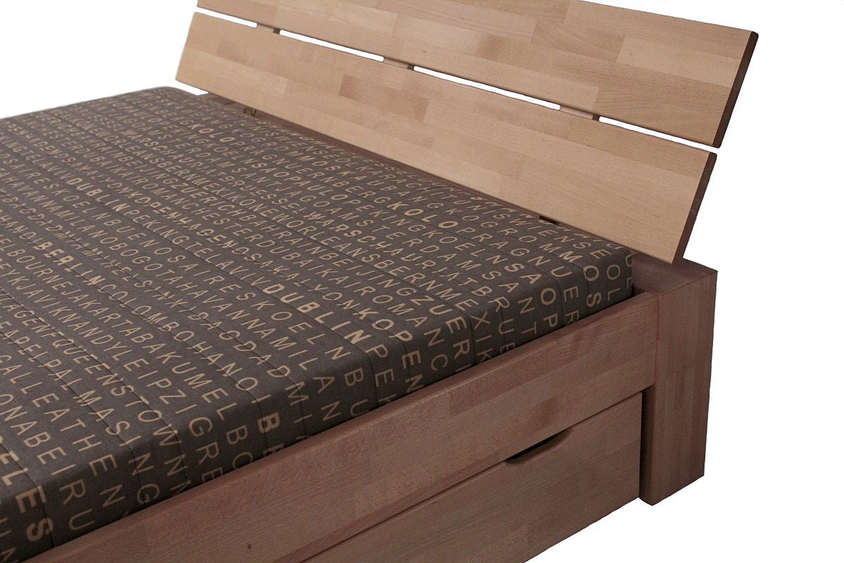 
                  
                    Bett 140 x 200 cm Buche massiv Alaska
                  
                