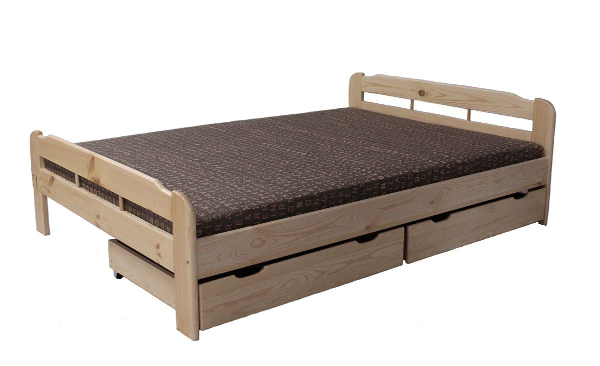 
                  
                    Holzbett 200 x 200 cm Kiefer massiv lackiert Pinia
                  
                