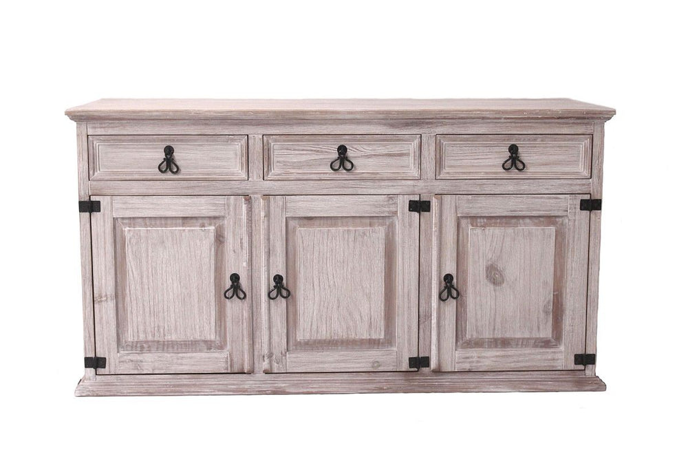 
                  
                    Sideboard Pinie massiv Cappuccino gebürstet Finca
                  
                