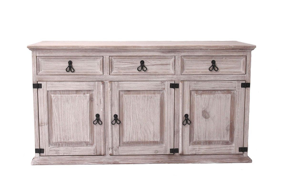 
                  
                    Sideboard Pinie massiv Cappuccino gebürstet Finca
                  
                