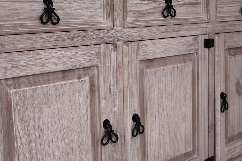 
                  
                    Sideboard Pinie massiv Cappuccino gebürstet Finca
                  
                
