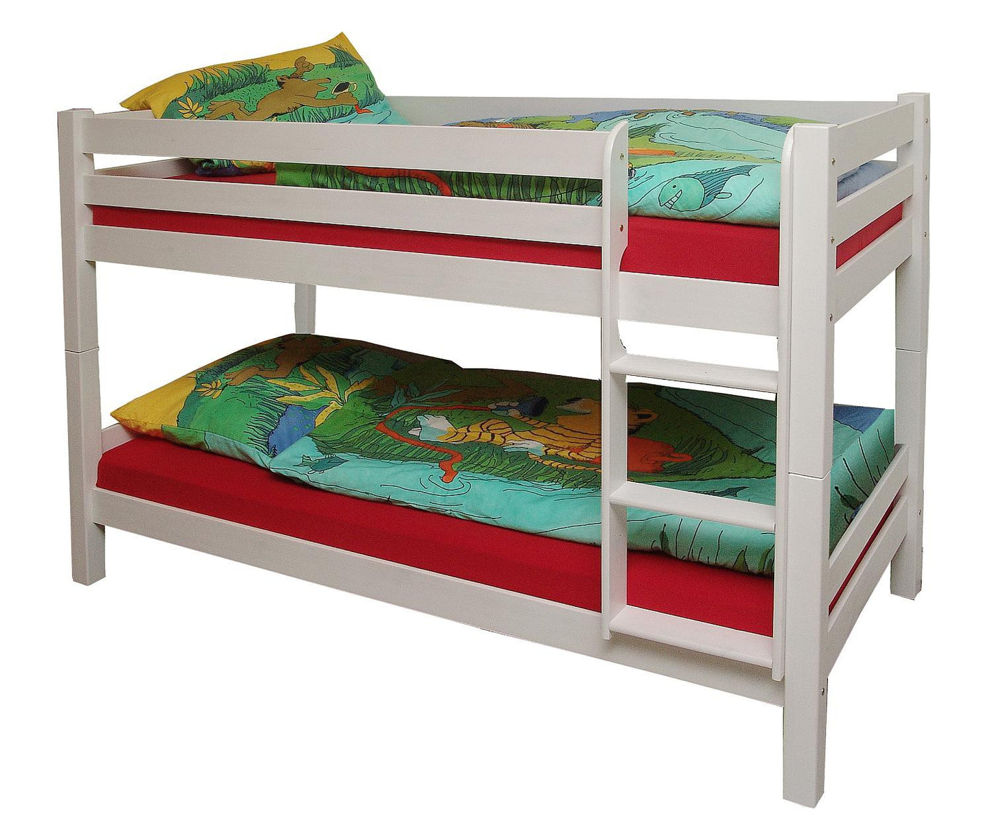 
                  
                    Knuth Etagenbett Hochbett Kiefer massiv weiß - 9814-Knuth-RW
                  
                