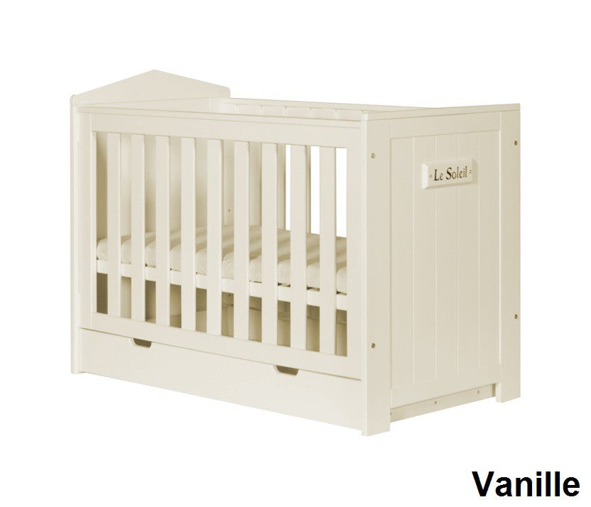 
                  
                    Babybett Kiefer massiv Weiß Marsylia
                  
                