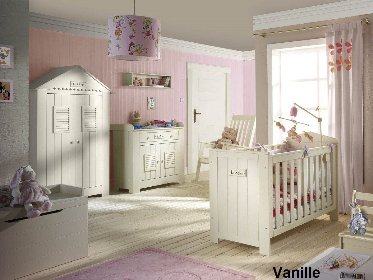 
                  
                    Babybett Kiefer massiv Weiß Marsylia
                  
                