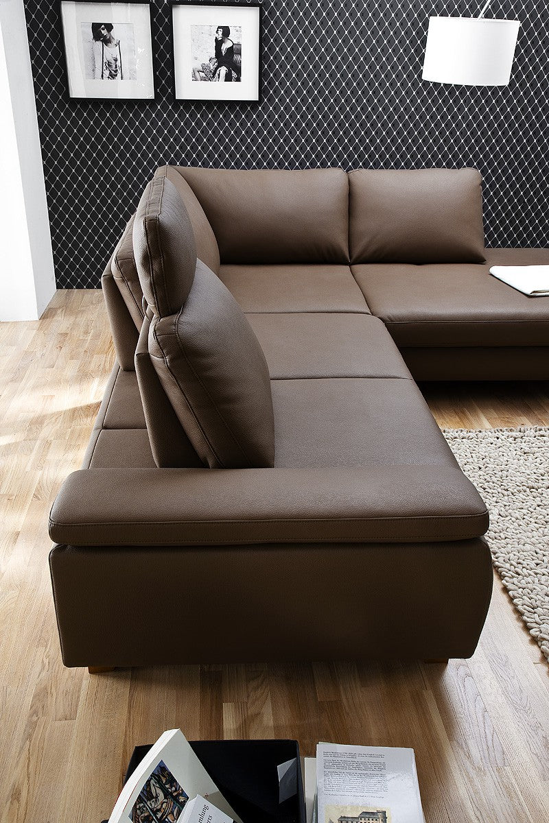 
                  
                    Polstergarnitur Leder Echtleder braun espresso Aspen - 9842-001
                  
                