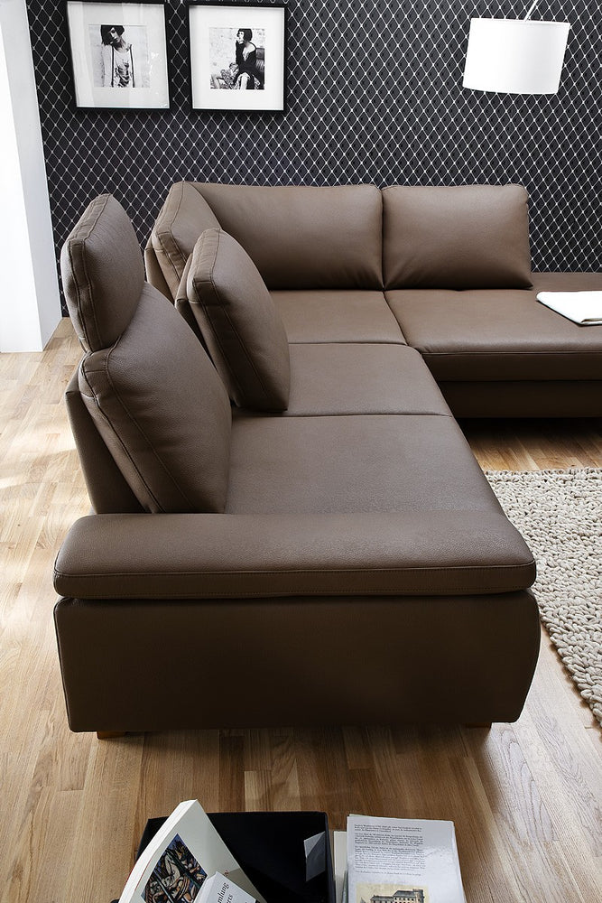 
                  
                    Polstergarnitur Leder Echtleder braun espresso Aspen - 9842-001
                  
                
