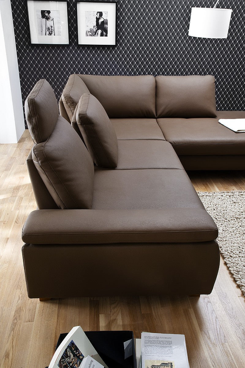 
                  
                    Polstergarnitur Leder Echtleder braun espresso Aspen - 9842-001
                  
                