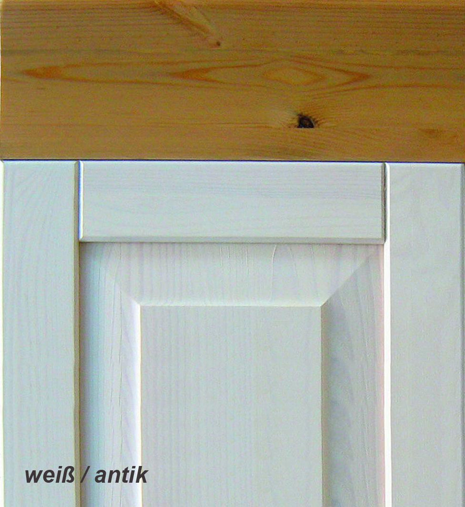 
                  
                    Bibliothek Kiefer massiv weiß Landhausstil Boston
                  
                