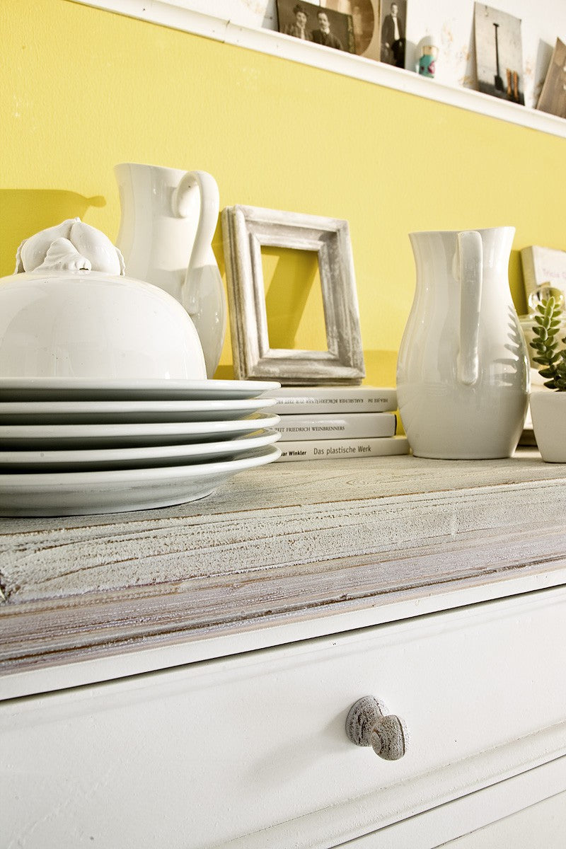 
                  
                    Anrichte Kiefer massiv Weiß/White sanded Landhausstil Opus
                  
                