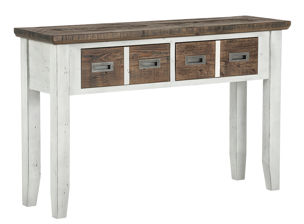 
                  
                    Anrichte Kiefer massiv weiß/braun Antiklook Dover
                  
                