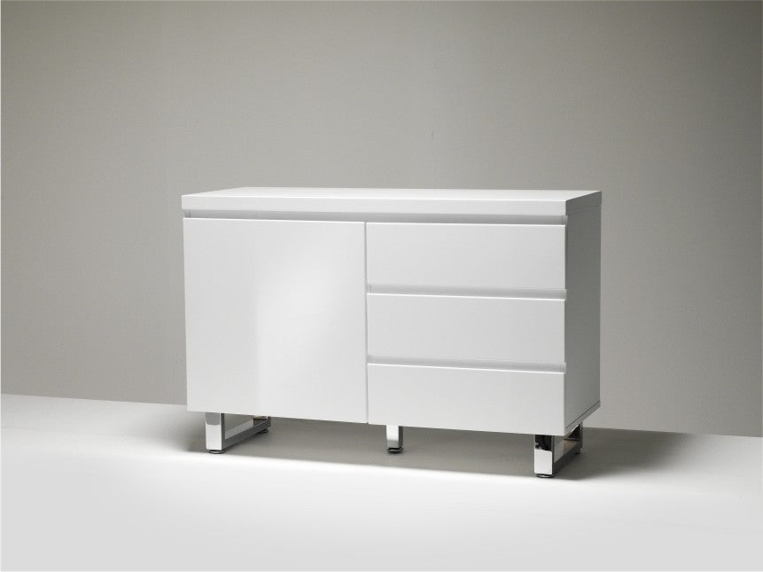Sideboard Hochglanz weiß lackiert Sydney 9811-48903W1