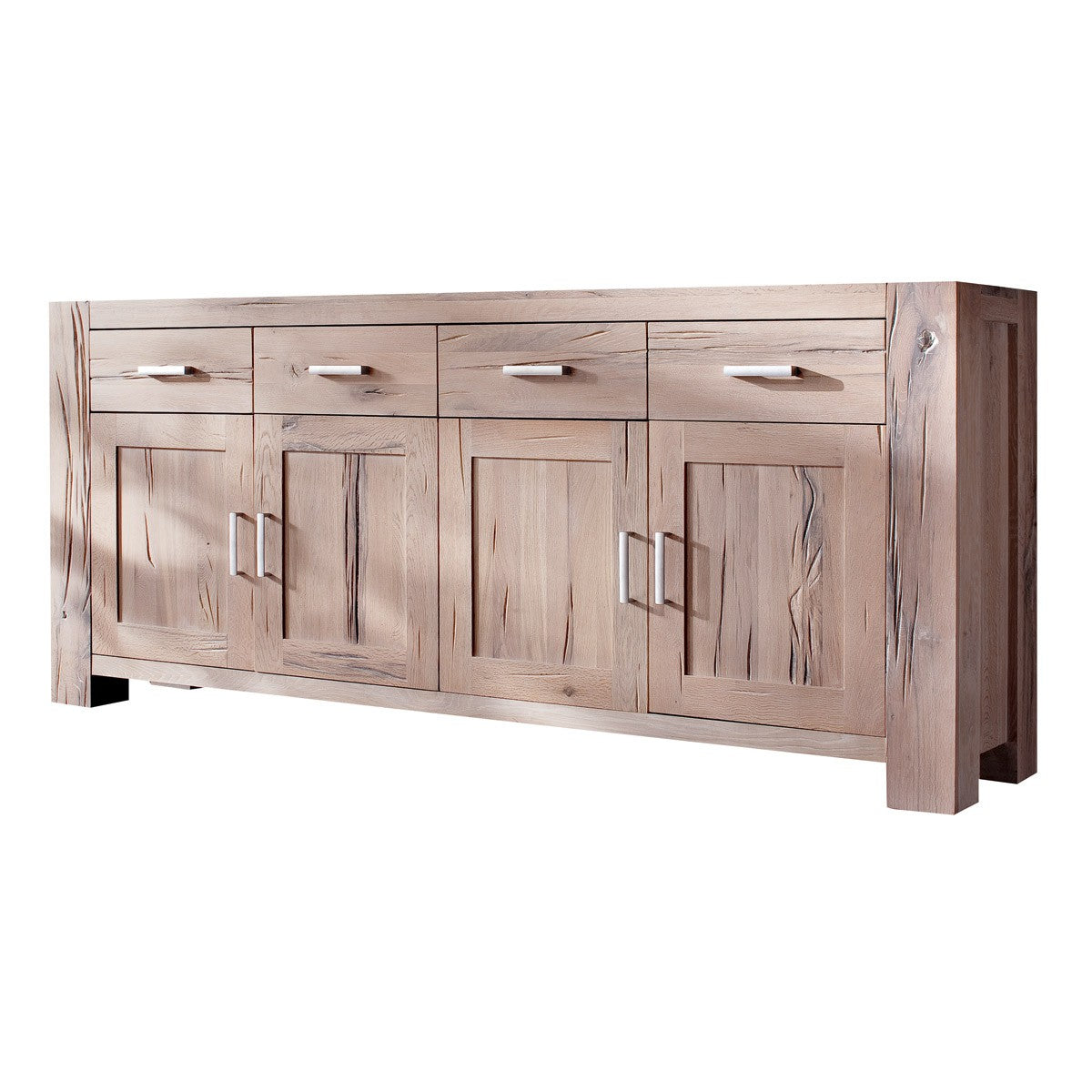 
                  
                    Sideboard Eiche massiv Weiß gekälkt Braxton
                  
                