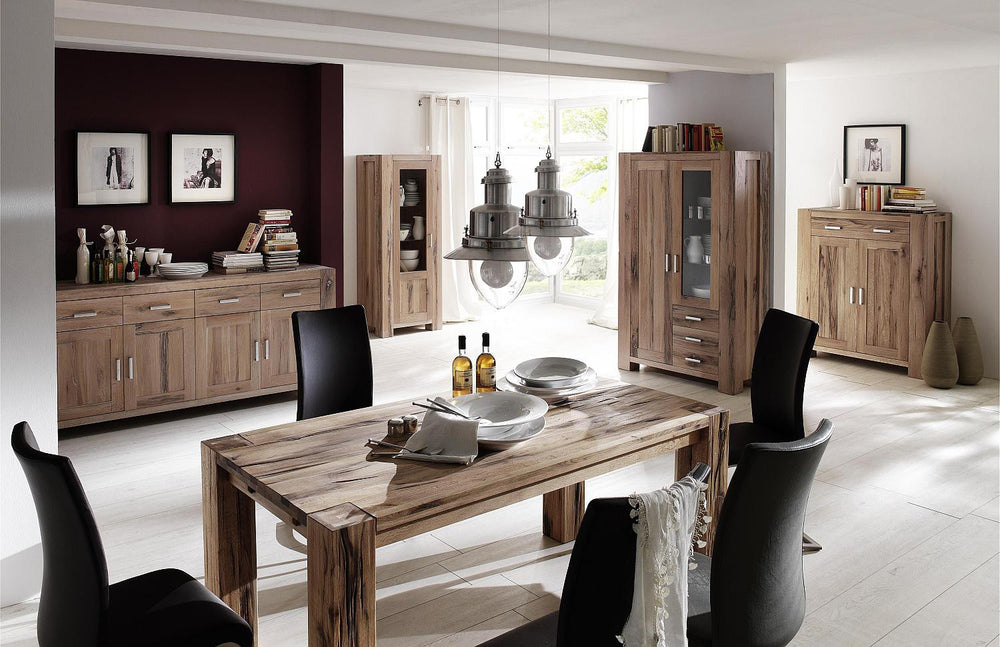 
                  
                    Sideboard Eiche massiv Weiß gekälkt Braxton
                  
                