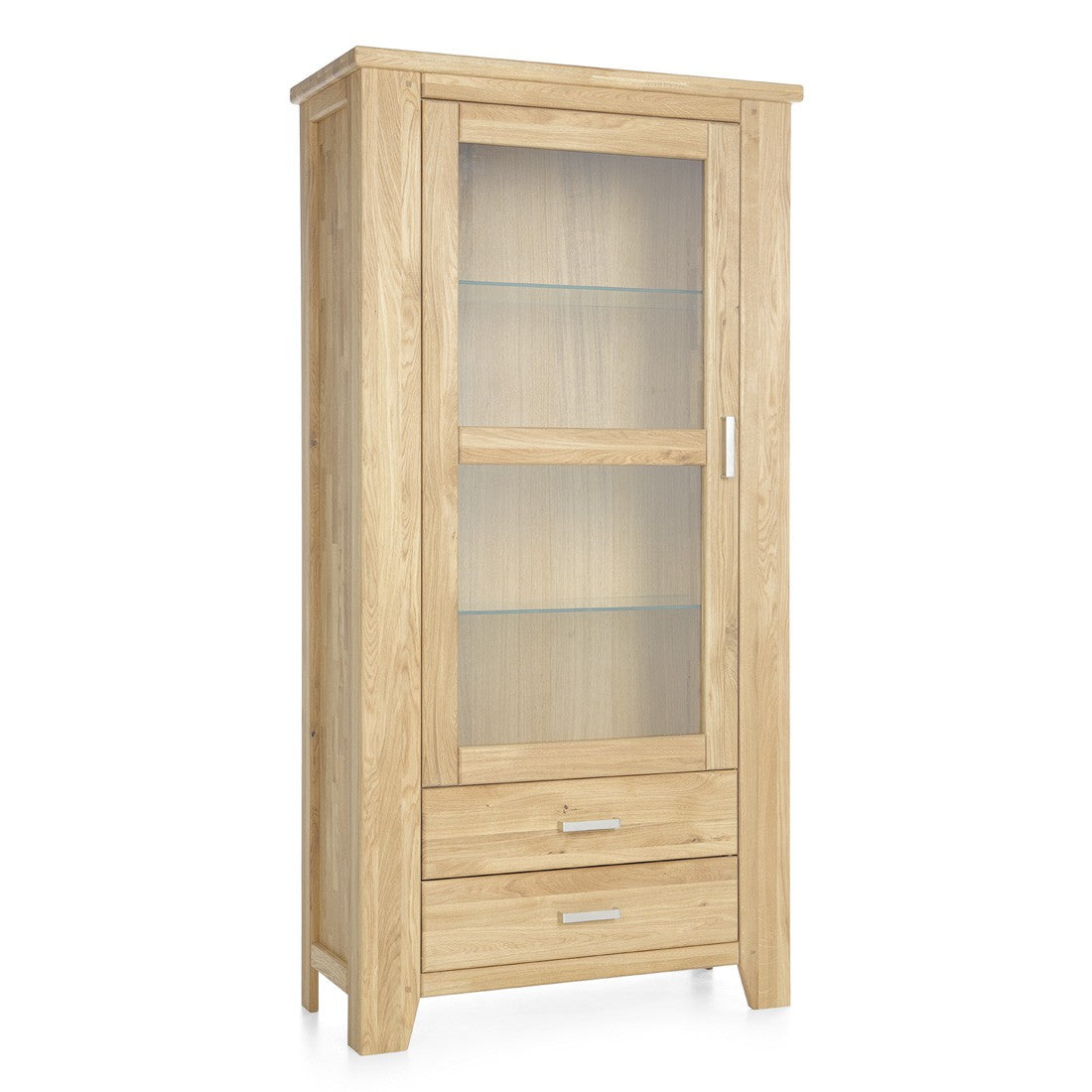 
                  
                    Vitrine Wildeiche massiv Anschlag links Loft
                  
                