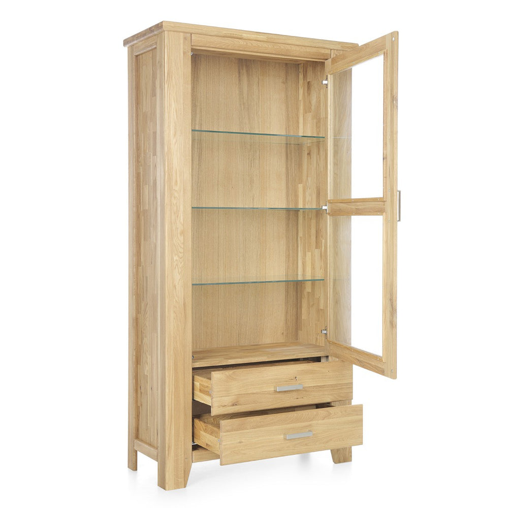 
                  
                    Vitrine Wildeiche massiv Anschlag links Loft
                  
                