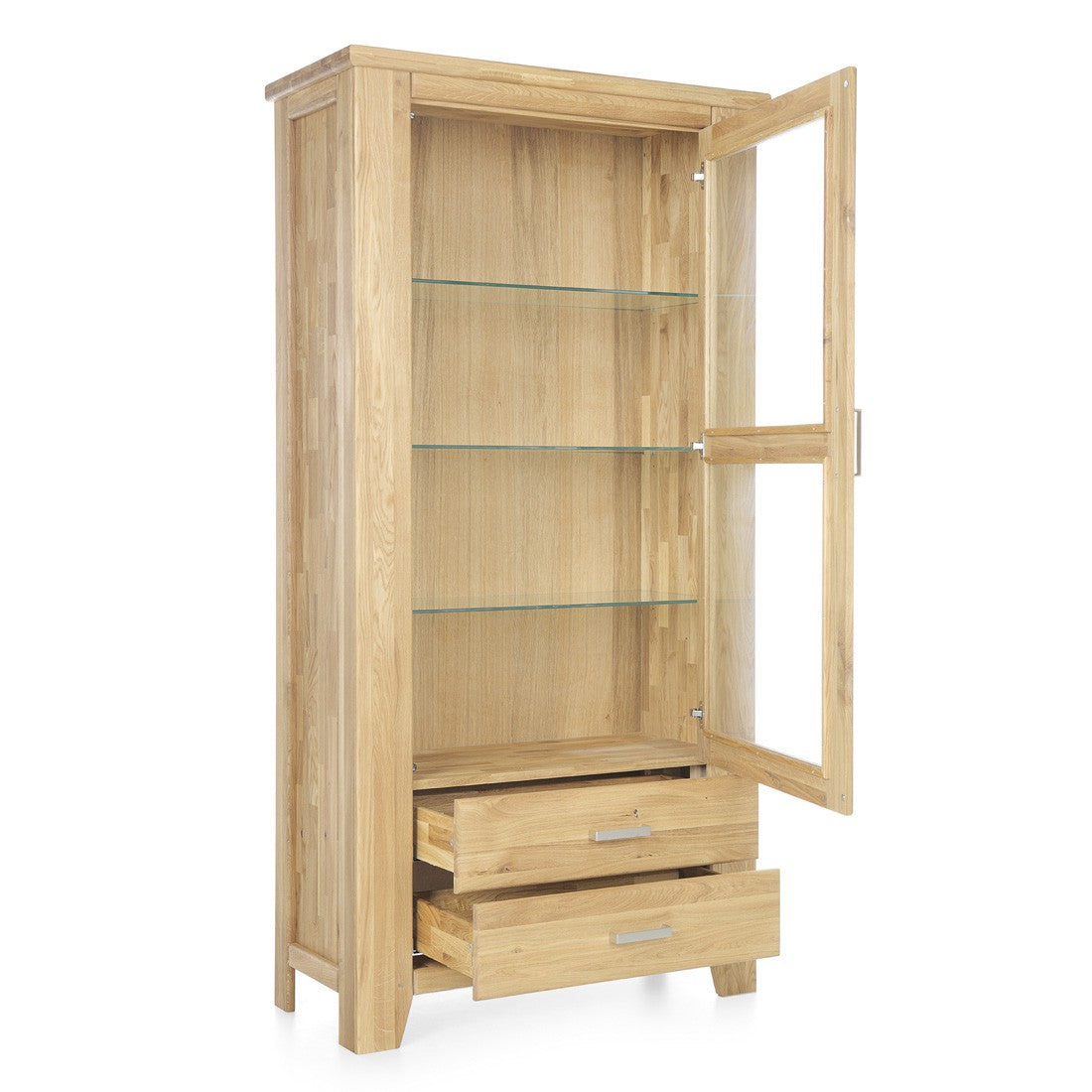 
                  
                    Vitrine Wildeiche massiv Anschlag links Loft
                  
                