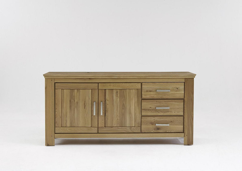 Sideboard Wildeiche Front Eiche massiv geölt - Siena
