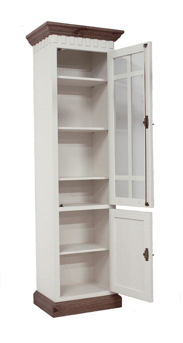 
                  
                    Wohnwand Pinie massiv Antikfinish/Weiß Finca
                  
                