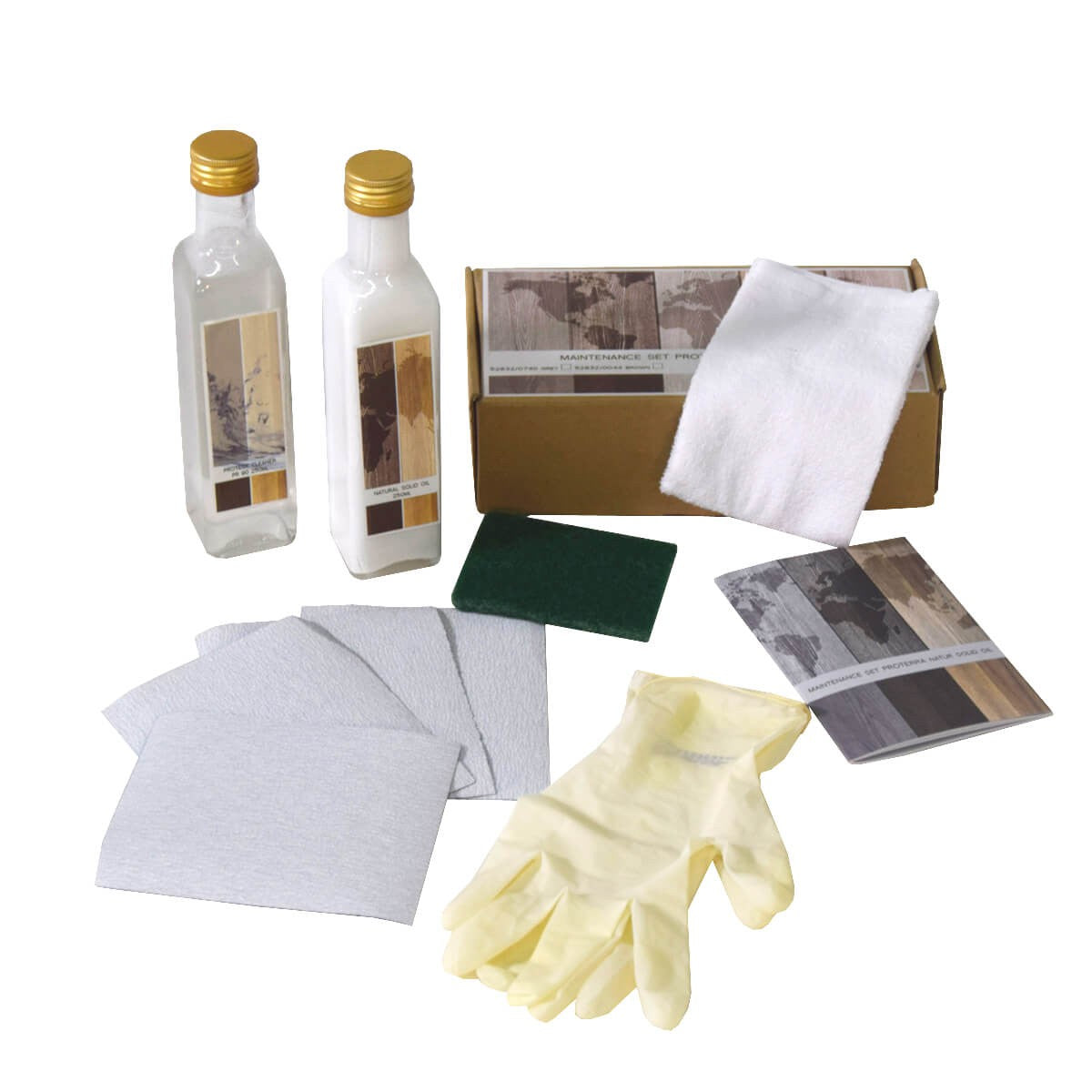 
                  
                    Pflegeöl Set für Massivholz in White wash geölt/gewachst
                  
                