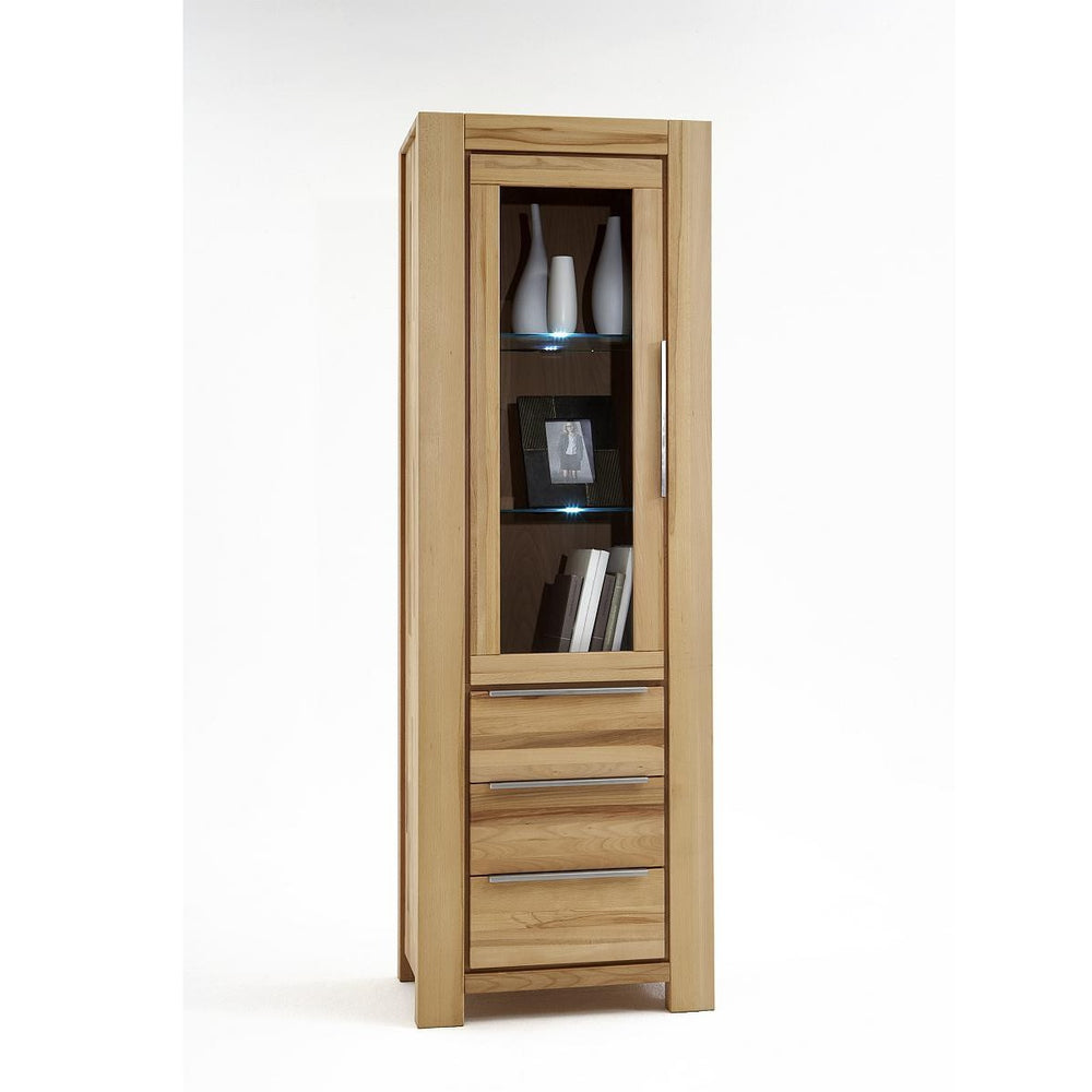 Vitrine Kernbuche massiv geölt Nane 9814-6661-L