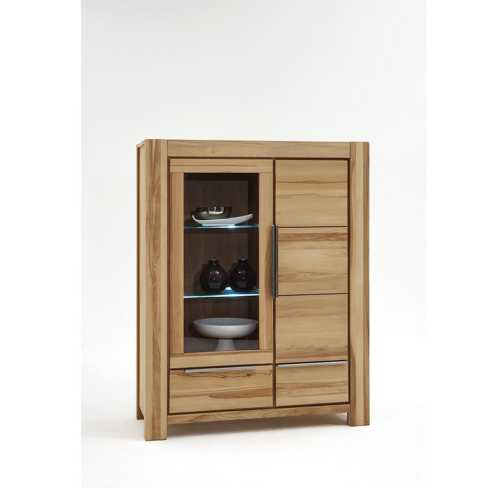 Vitrine Kernbuche massiv geölt Nane 9814-6664