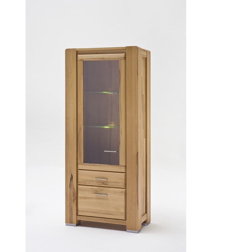 Vitrine Kernbuche massiv geölt Campus 033729-010