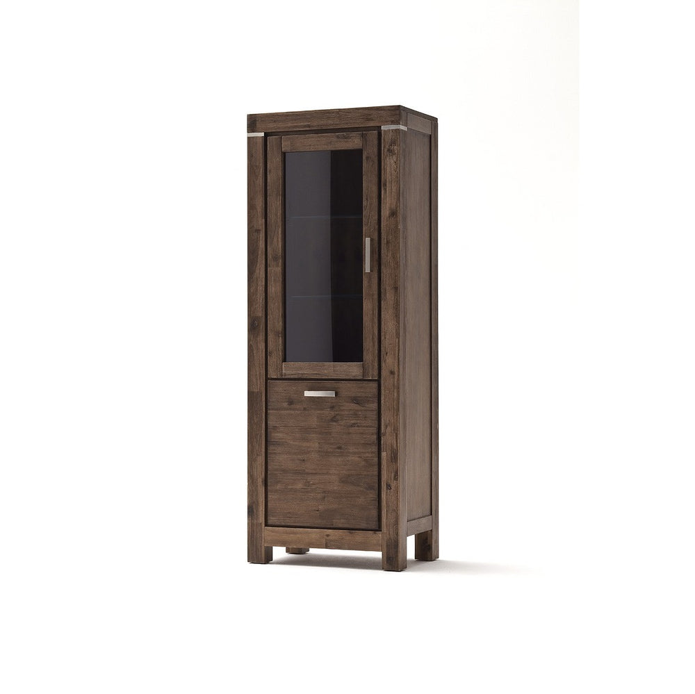 Vitrine Akazie massiv braun Victoria 9840-11111407