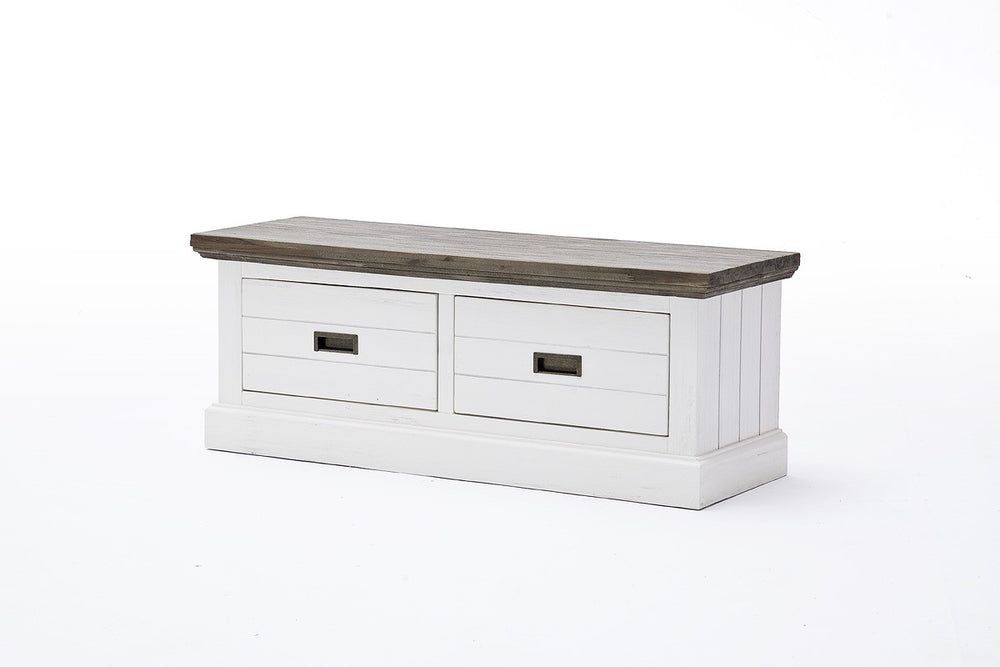 
                  
                    Garderobe Akazie teilmassiv weiß/braun Gomera 9811-GOM07K04
                  
                