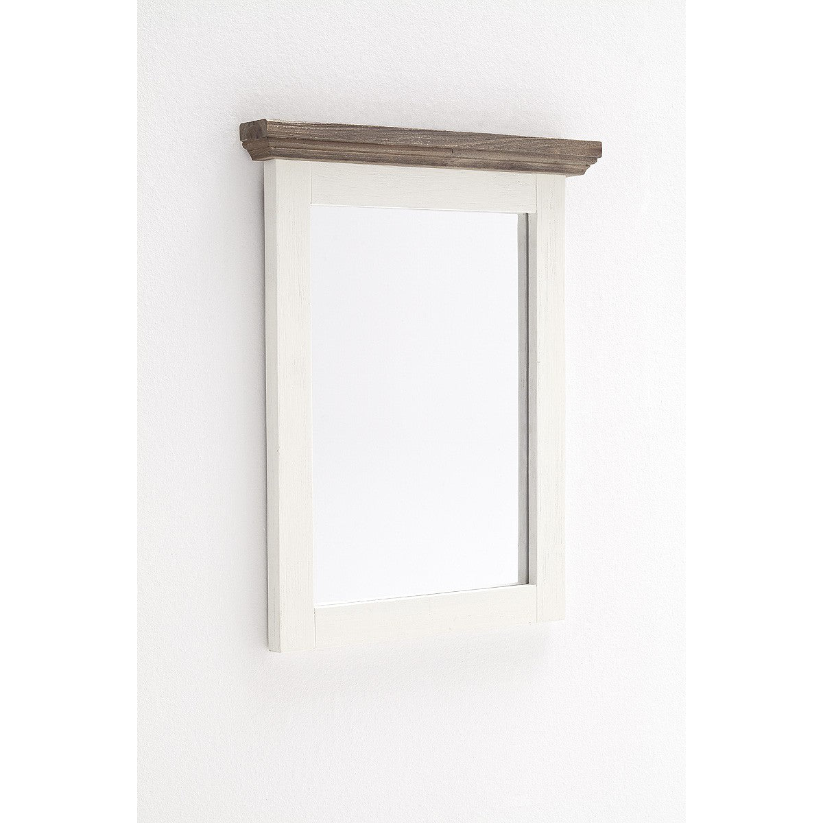 
                  
                    Garderobe Akazie teilmassiv weiß/braun Gomera 9811-GOM07K04
                  
                