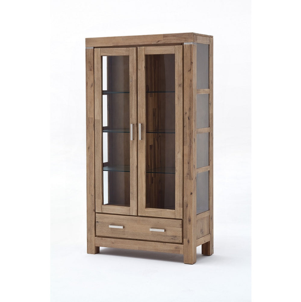 Vitrine Akazie massiv sand Victoria 9840-11122419