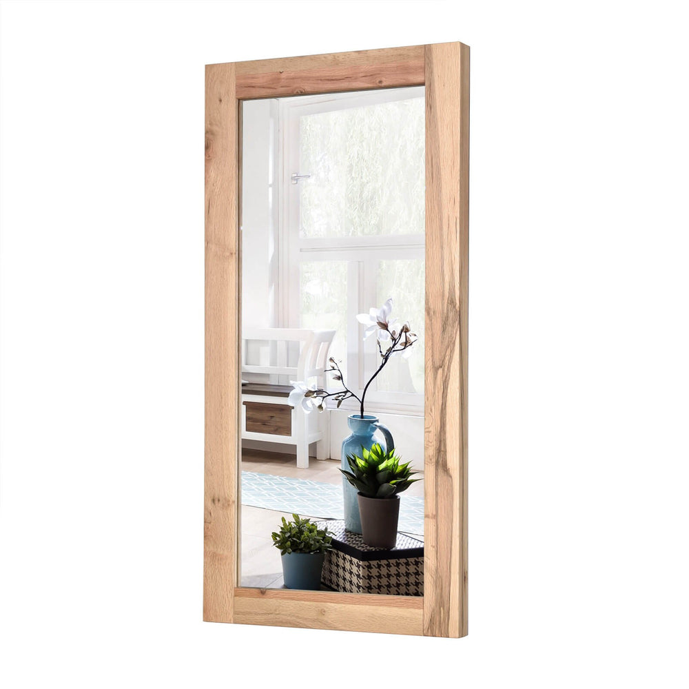Spiegel Eiche massiv geölt 50 x 100 cm Neru