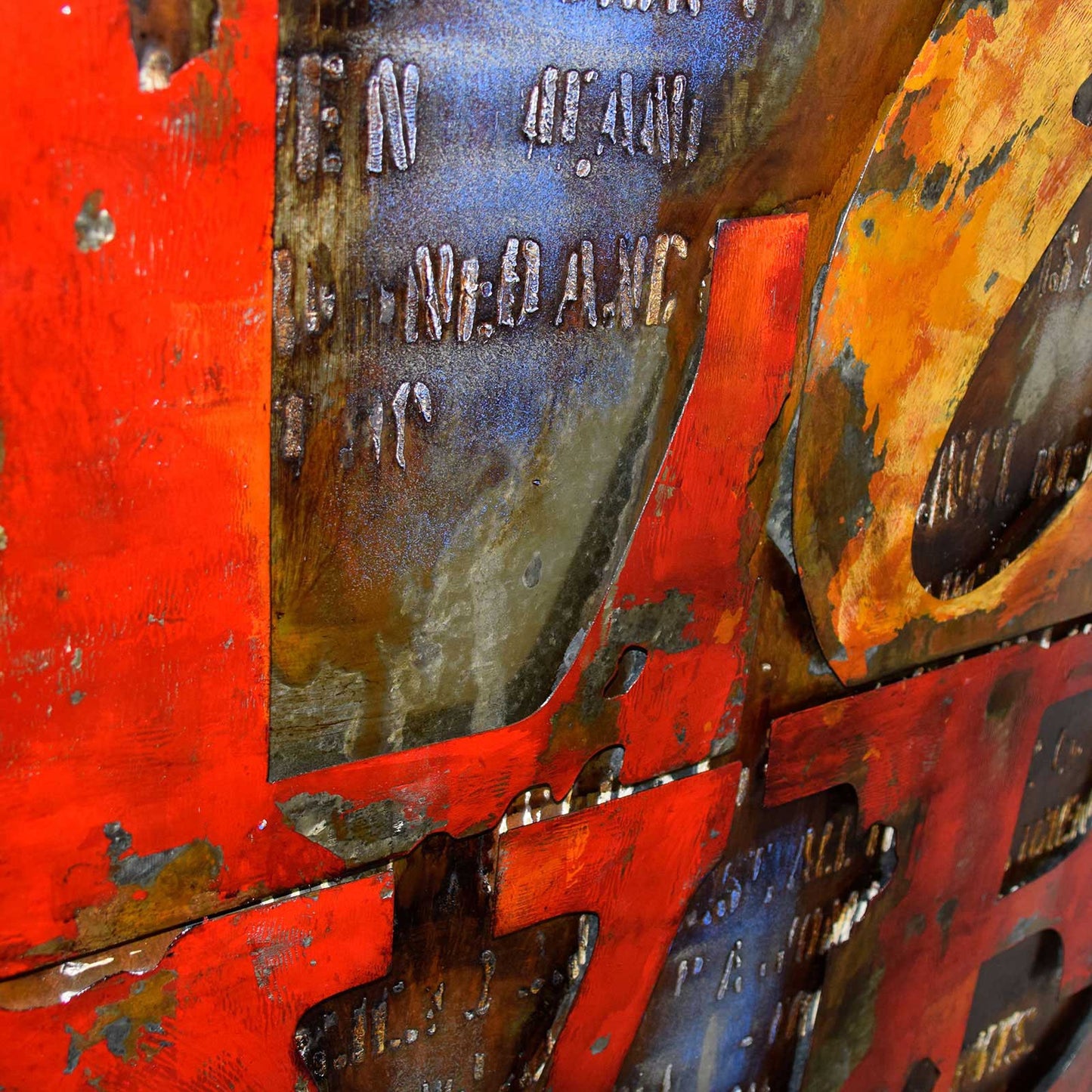 
                  
                    Metallbild Love 100 x 100 cm 3D Vintage / Industrialstyle
                  
                