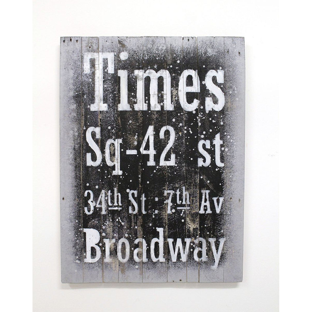 
                  
                    Holzbild 60 x 80 cm Shabby Chic Times New York
                  
                
