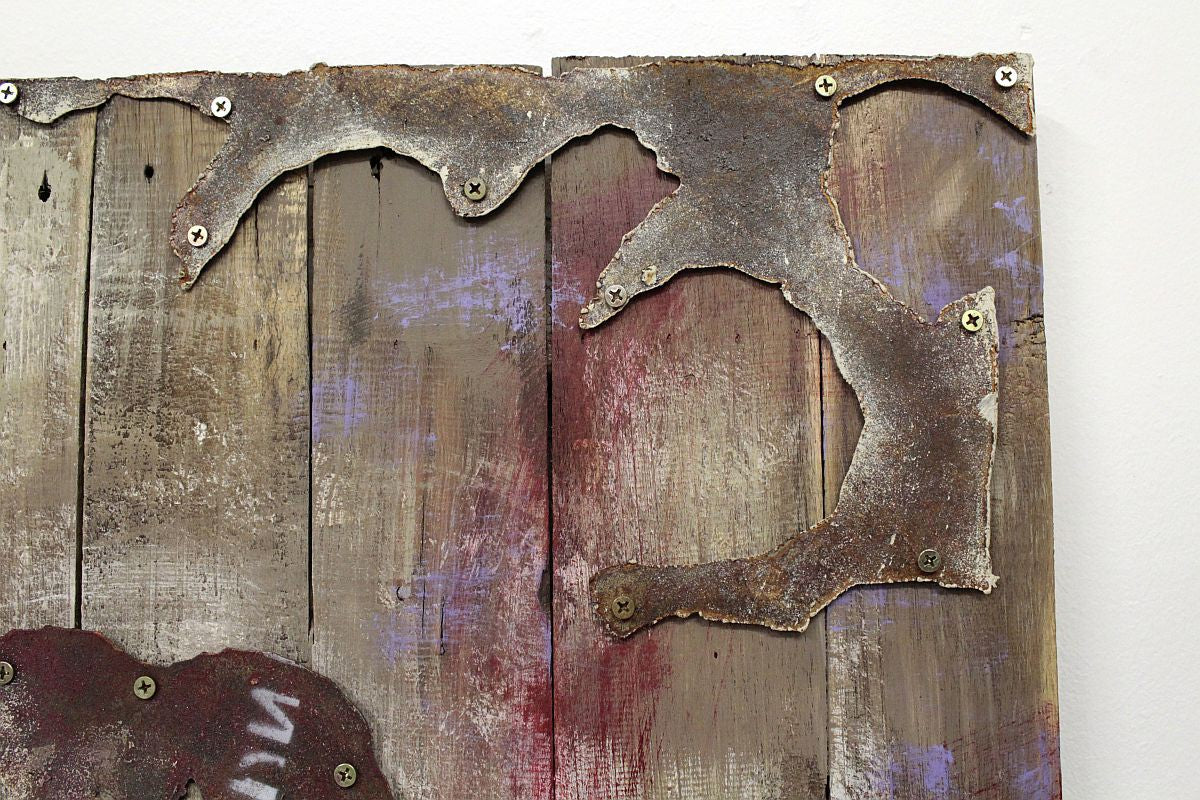 
                  
                    Holzbild 70 x 70 cm Shabby Chic Elefant
                  
                